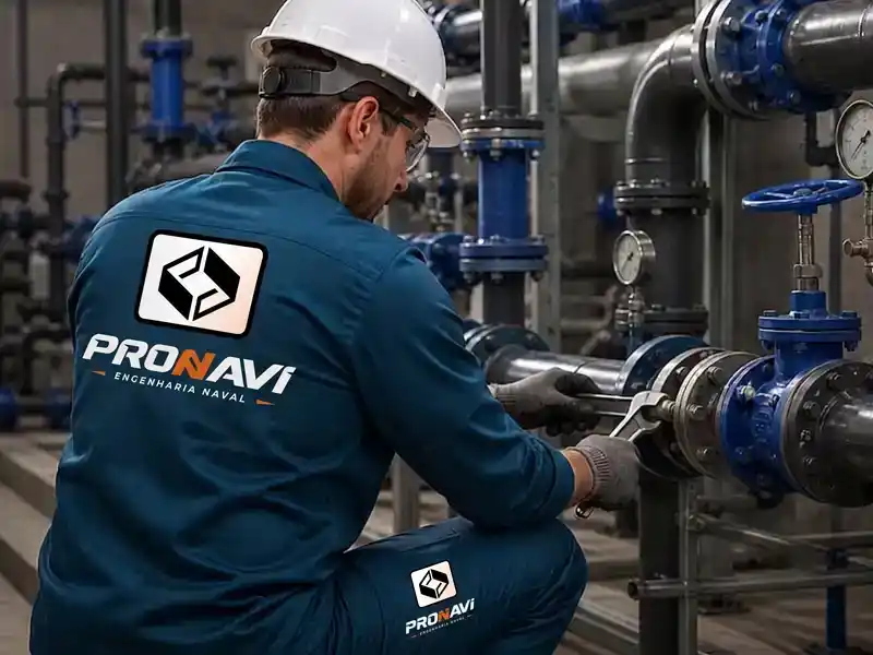Instalação e manutenção corretiva de válvulas reguladoras industriais
