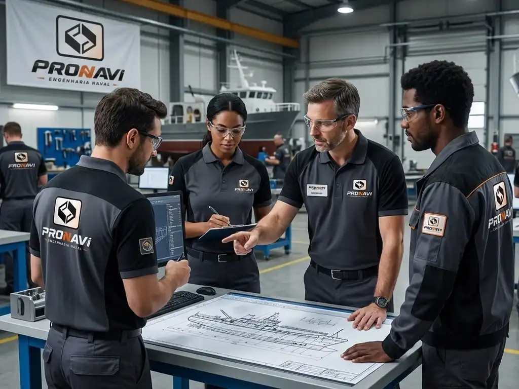 Estratégias integradas de engenharia e manutenção naval para indústrias